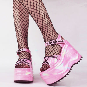 Spice Girl Barbie Platform Sandals