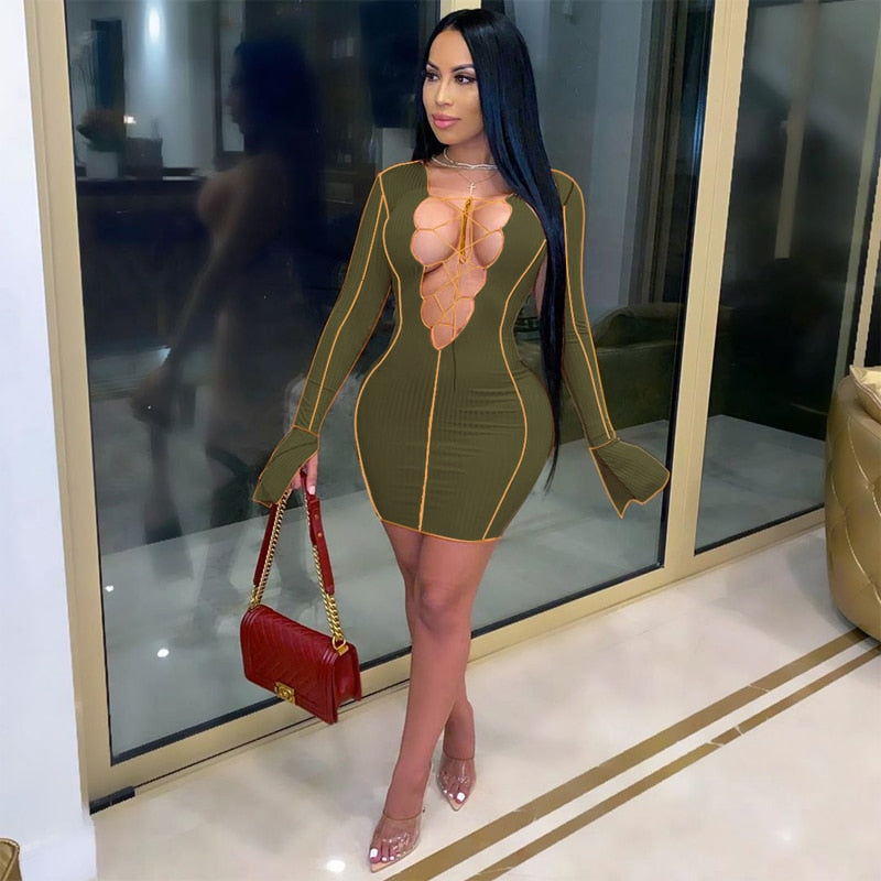 Eve's Garden Leaf Dress
