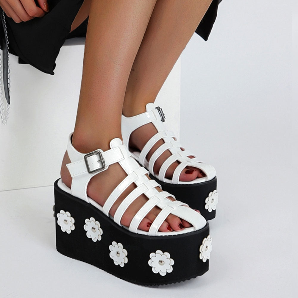 Daisy Dukes Platform Sandals