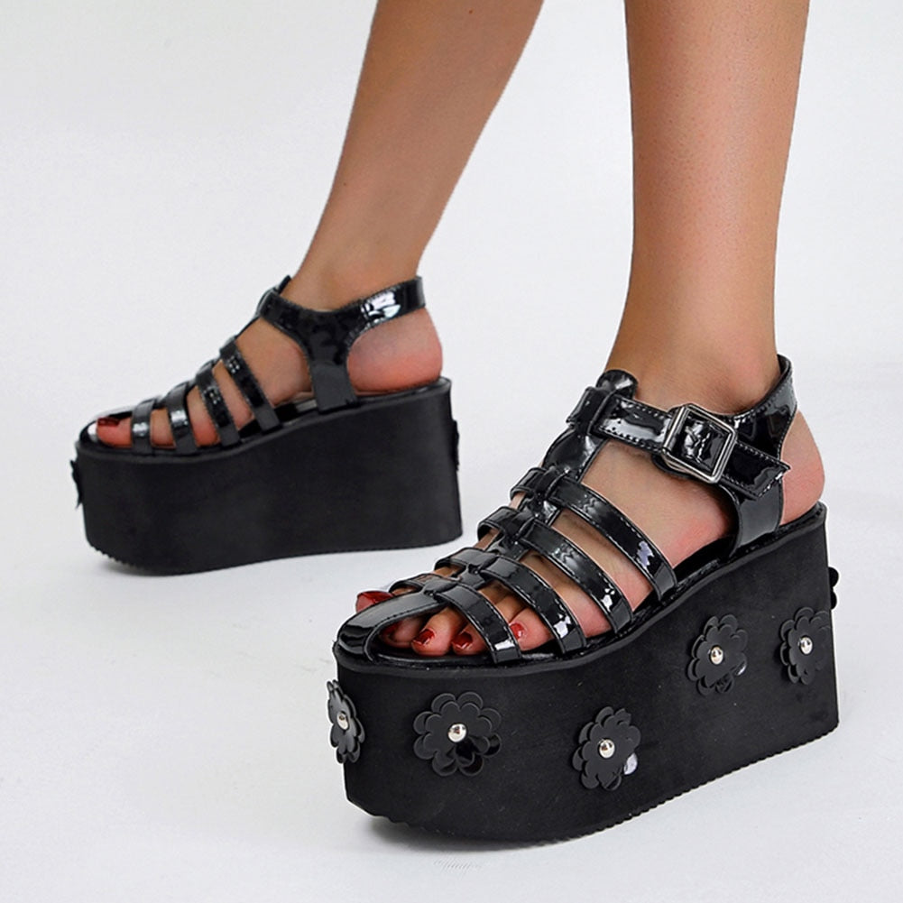 Daisy Dukes Platform Sandals