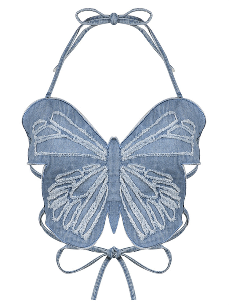 Garden Butterfly Fashion Top