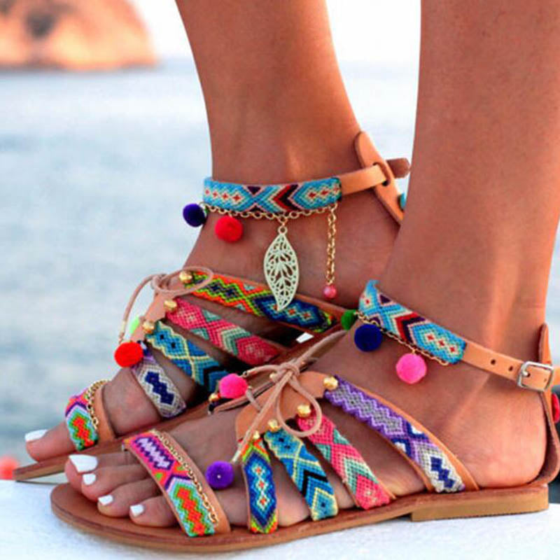 Bohemian Beach Walking Sandals